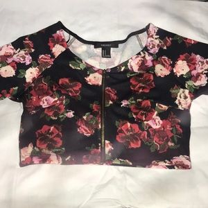 Floral Crop Top